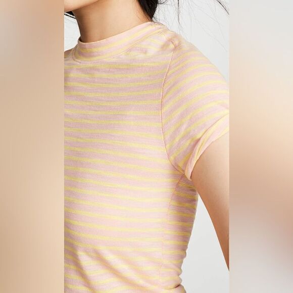 š NWTĀ Free People We The Free StripedāTeeāSizeāL - Picture 8 of 8